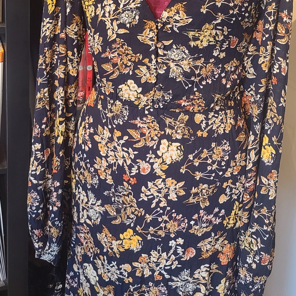 Botanical Harvest 40's Inspo Boho Relativity Dress - Picture 4 of 8